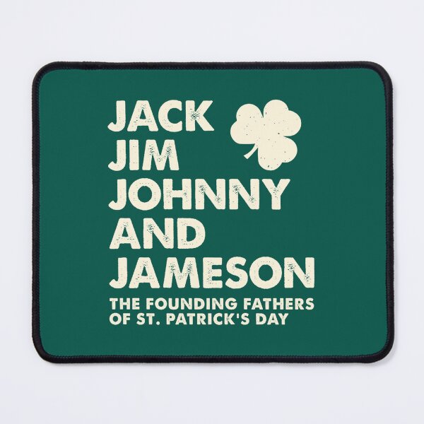 Item preview, Jack Jim Johnny Jameson Founding Fathers of St Patrick_s Day designed and sold by samlytrader.