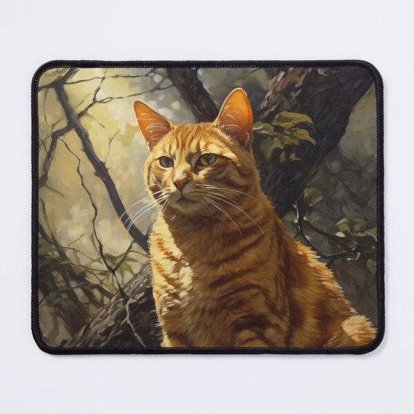 Item preview, Orange Cat in Its Element designed and sold by Brush-Blueprint.