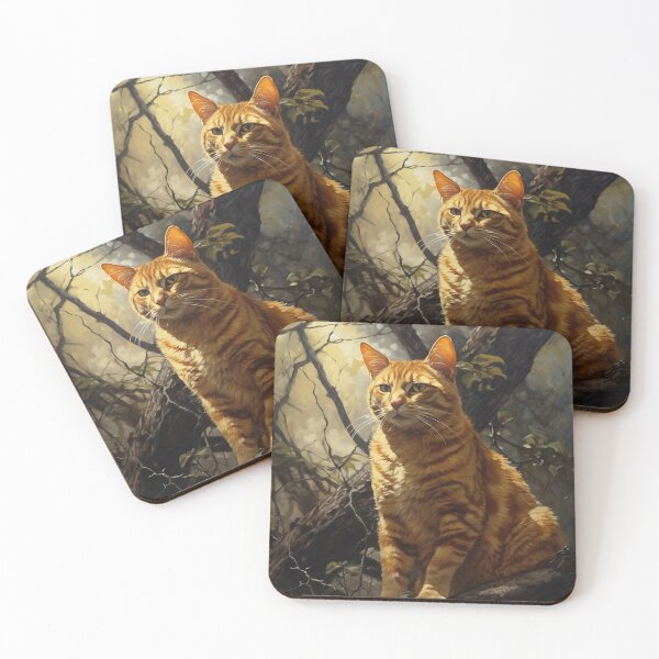 Item preview, Orange Cat in Its Element designed and sold by Brush-Blueprint.