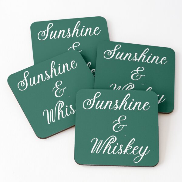 Item preview, Sunshine _amp_ Whiskey Be Happy    (2) designed and sold by samlytrader.