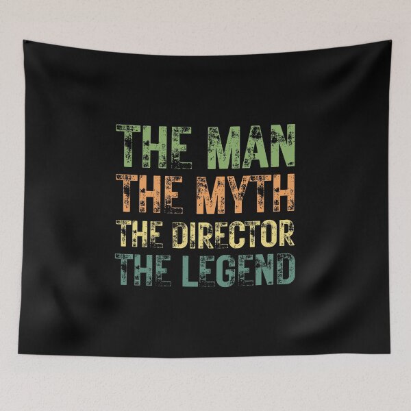 Item preview, The Man The Myth The Director the Legend designed and sold by Crafty-Mornings.
