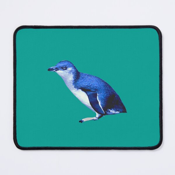 Item preview, SBP Little Blue Penguin (Teal #03A096 background)  designed and sold by SBPenguins.