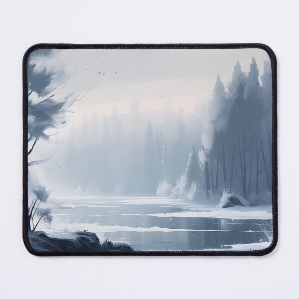 Item preview, Snowy winter wonderland designed and sold by synthetichoriz.