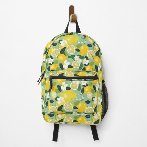 Item preview, cartoon lemon and flowers designed and sold by Brainless Art.