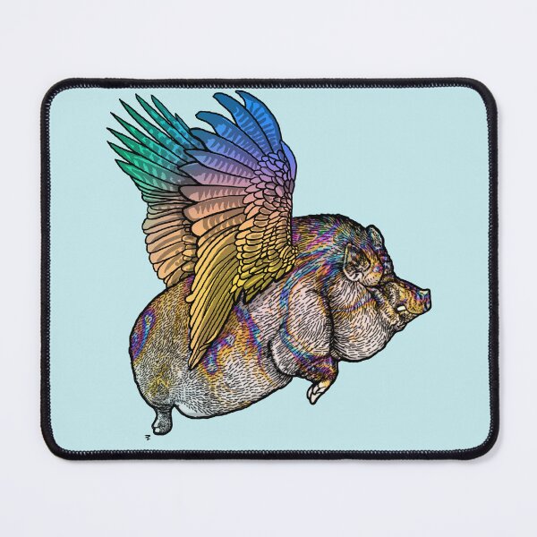 Item preview, Icarus Pig designed and sold by FreyStrandDraws.