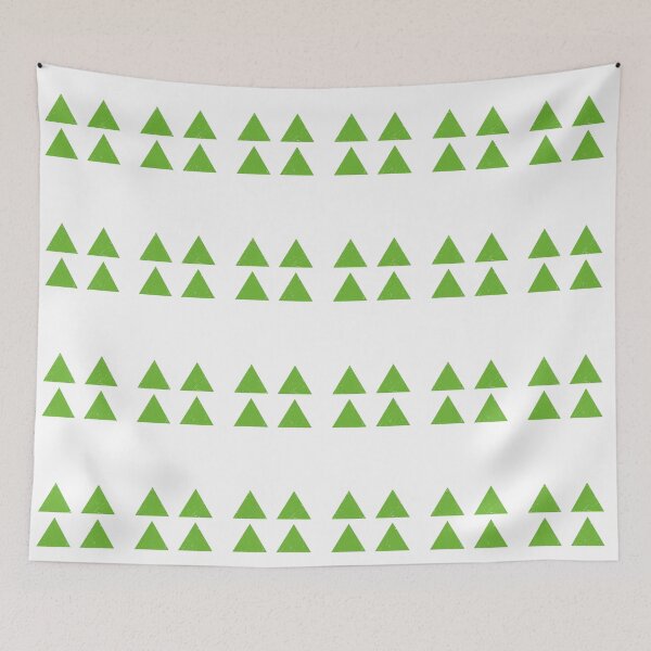 Item preview, Four Green Triangles designed and sold by Symbologee.