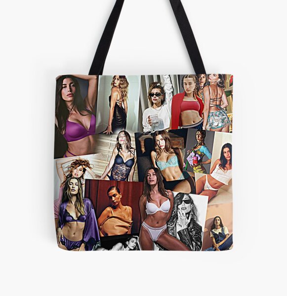 NEW!! Vogue Justin Hailey Bieber Cover Issue Trendy Fashion Eco Tote Bag