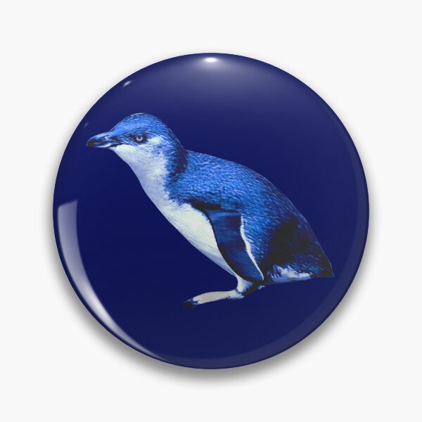 Item preview, SBP Little Blue Penguin (Dark Blue #060D5B background)  designed and sold by SBPenguins.