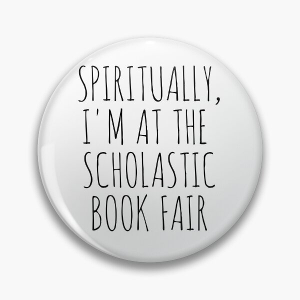 Item preview, Bookish Stickers, spiritually I'm at the Scholastic Book Fair, Gifts for Teachers designed and sold by cizito.