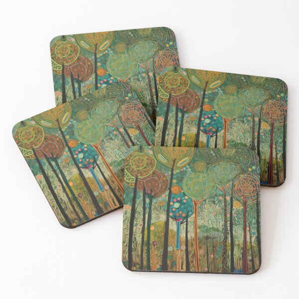 Item preview, Abstract Painted Forest designed and sold by frogg136.