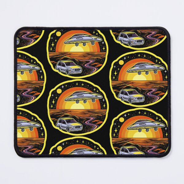 Item preview, Funky UFO Sunset designed and sold by BeTheWorld.