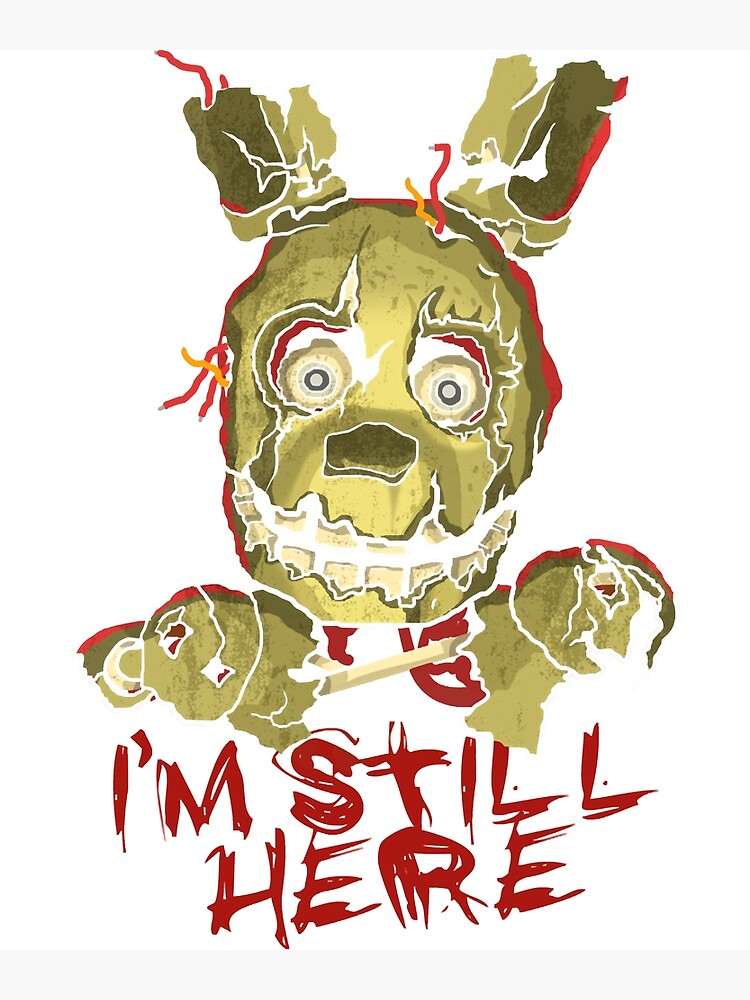 Five Nights at Freddy's - Springtrap Wall Poster with Push Pins