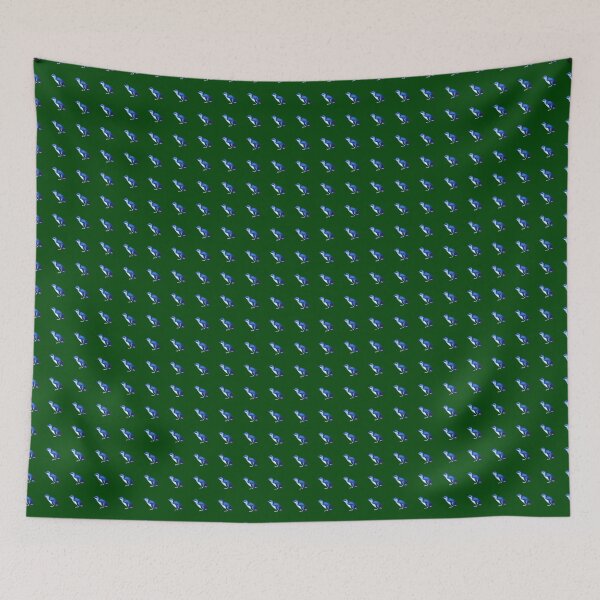 Item preview, SBP Little Blue Penguin (Dark Green #014606 background)  designed and sold by SBPenguins.
