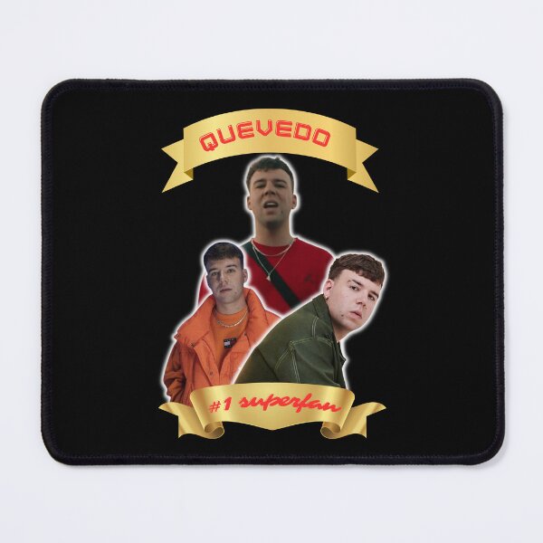 Item preview, Quevedo Number 1 Superfan - Gold Ribbon Style designed and sold by CollageHeaven.