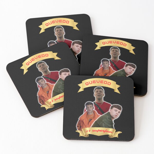 Item preview, Quevedo Number 1 Superfan - Gold Ribbon Style designed and sold by CollageHeaven.