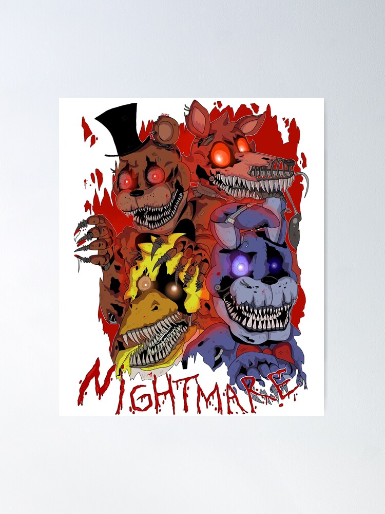 Nightmares de FNAF 4 (Off Topic Day)