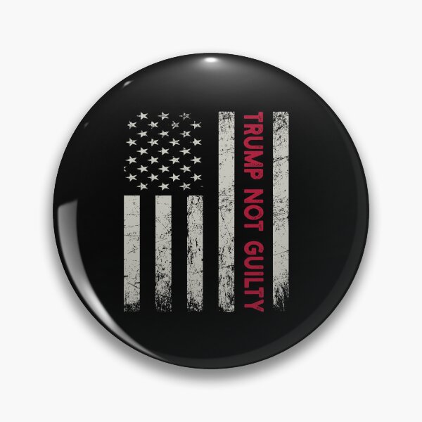 Item preview, Vintage Trump Not Guilty American Flag designed and sold by solimangomaa.