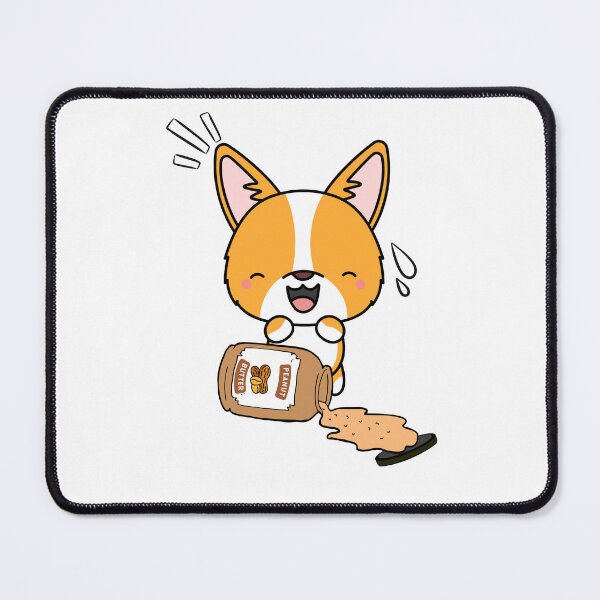 Item preview, Cute Corgi spilled a jar of peanut butter designed and sold by Pet Station.