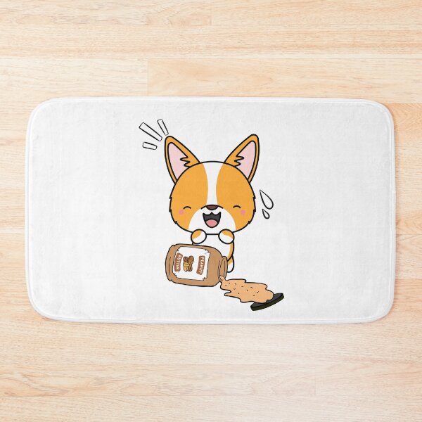 Item preview, Cute Corgi spilled a jar of peanut butter designed and sold by Pet Station.