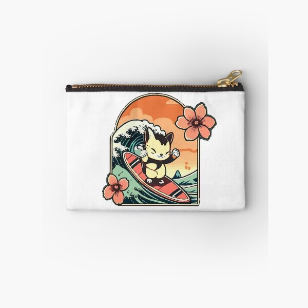 Item preview, Sunset Surfing Kitty designed and sold by Kona Cat Creationz.