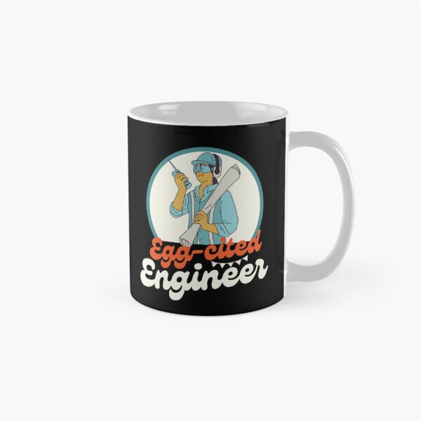 Item preview, Funny Egg-cited Engineer, Happy Easter 2023 designed and sold by chetan786.