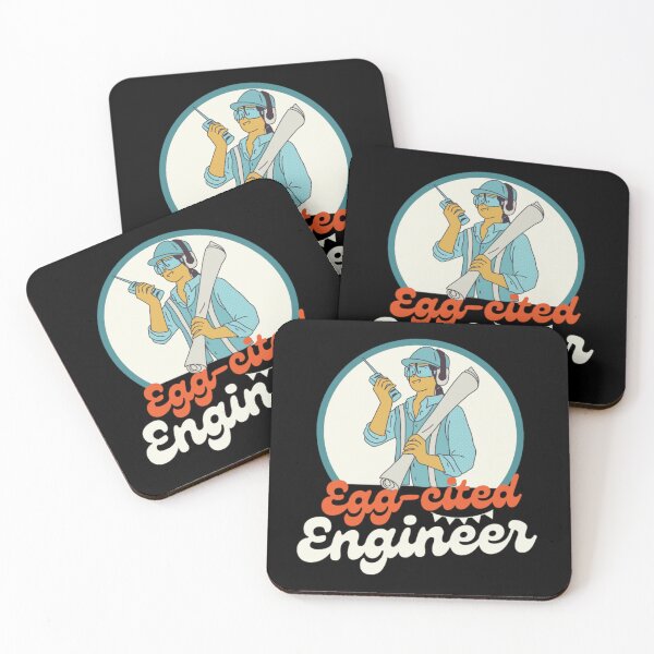 Item preview, Funny Egg-cited Engineer, Happy Easter 2023 designed and sold by chetan786.