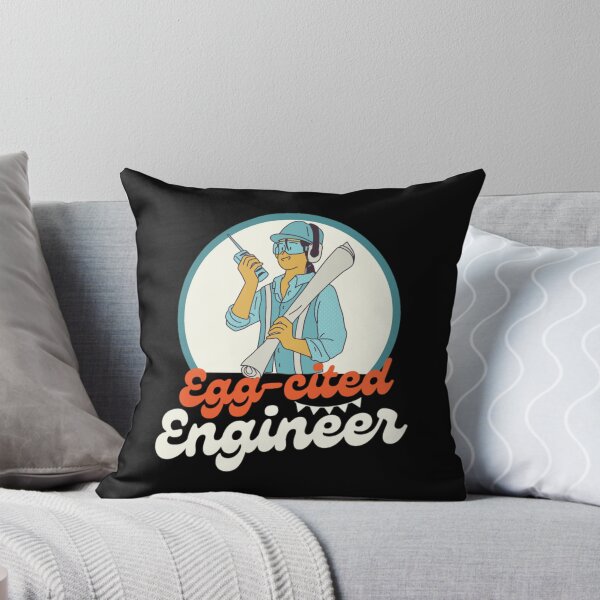 Item preview, Funny Egg-cited Engineer, Happy Easter 2023 designed and sold by chetan786.