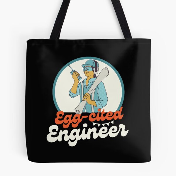 Item preview, Funny Egg-cited Engineer, Happy Easter 2023 designed and sold by chetan786.