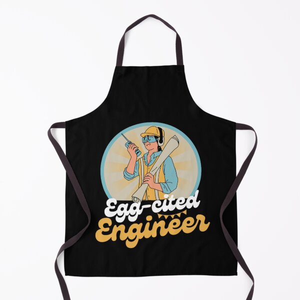 Item preview, Funny Egg-cited Engineer, Happy Easter 2023 designed and sold by chetan786.