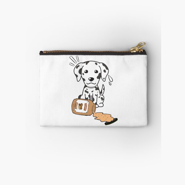 Item preview, Cute Dalmatian spilled a jar of peanut butter designed and sold by Pet Station.