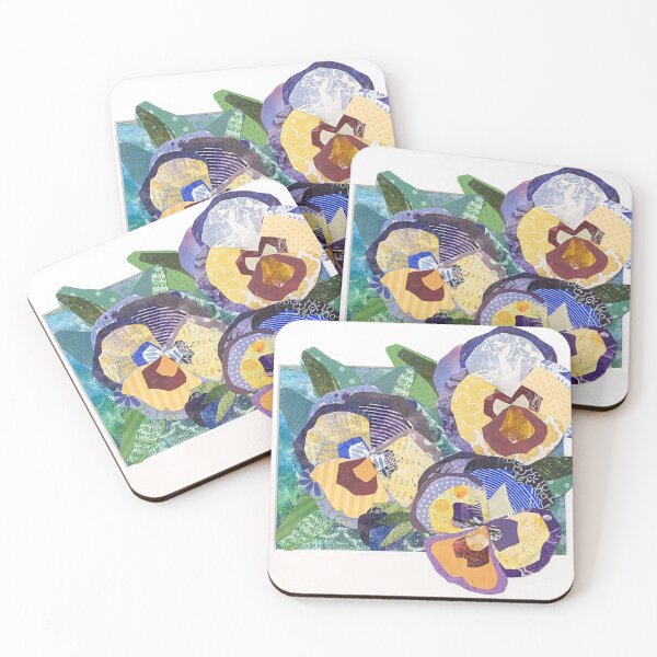 Item preview, Pop-out Pansy Collage designed and sold by SXTNart.