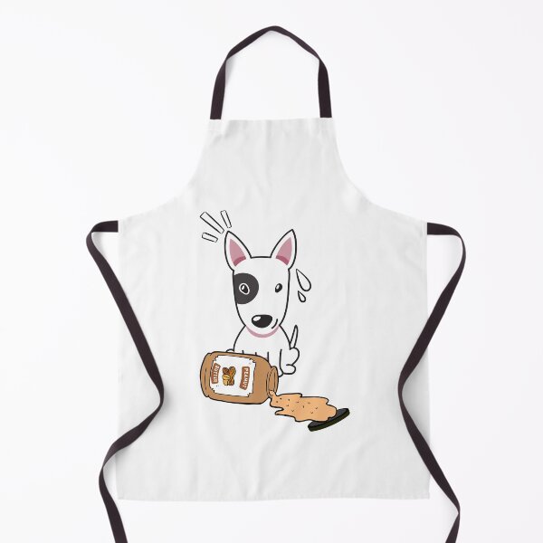 Item preview, Cute Bull Terrier spilled a jar of peanut butter designed and sold by Pet Station.