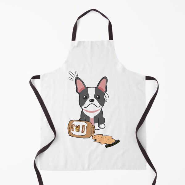 Item preview, Cute French Bulldog spilled a jar of peanut butter designed and sold by Pet Station.