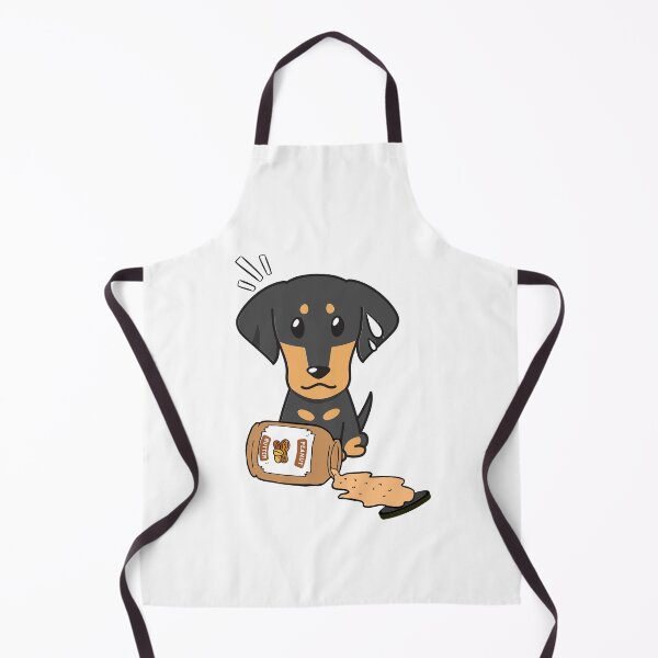 Item preview, Cute Dachshund spilled a jar of peanut butter designed and sold by Pet Station.
