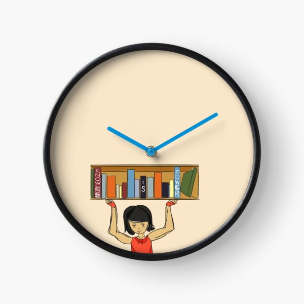 Knowledge Is Power Clock