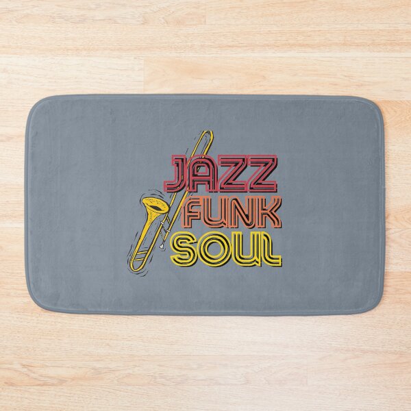 Item preview, JAZZ FUNK SOUL TROMBONE MUSIC RED ORANGE YELLOW FUN GIFT FOR MUSIC LOVERS!   designed and sold by braychutte1.