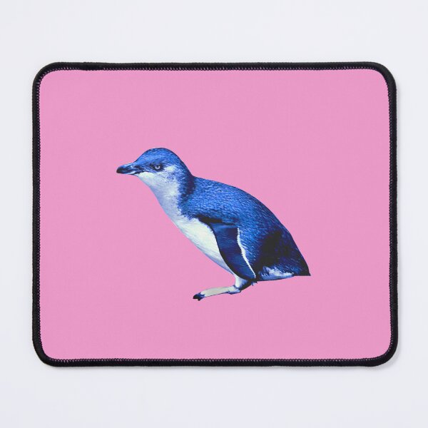 Item preview, SBP Little Blue Penguin (Pink #F699CD background)  designed and sold by SBPenguins.