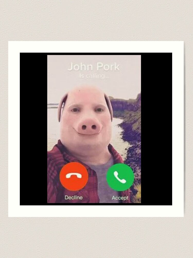 Tapestry John Pork Meme John Pork Meme Wall Hanging -  Denmark
