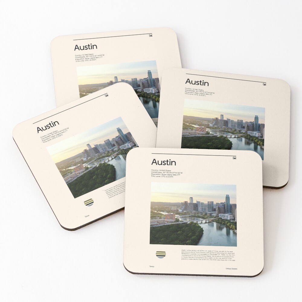 Item preview, Coasters (Set of 4) designed and sold by RabbitK.