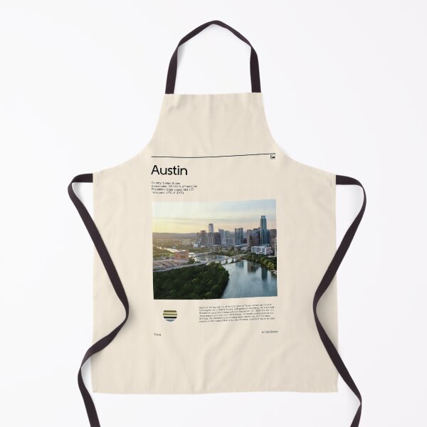 Item preview, Austin (Travel poster) designed and sold by RabbitK.