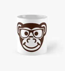 Monkey nerd hipster Mug