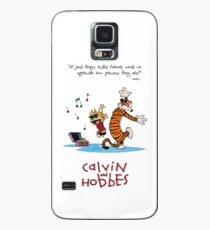 Calvin and Hobbes Dancing Case/Skin for Samsung Galaxy