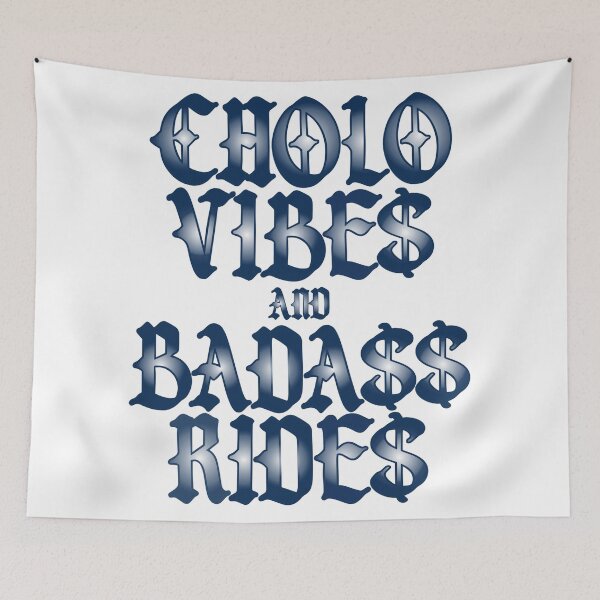 Item preview, CholoVibes & Badass Rides designed and sold by Cruise-Nights.