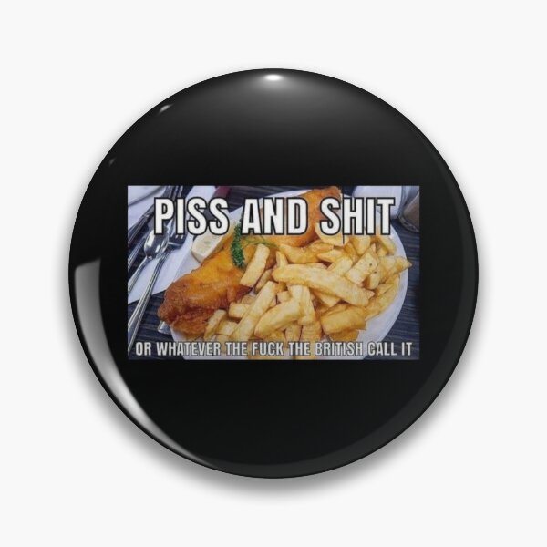 Funny Bug-Eyed Distorted Emoji Meme Pinback Button - 1.5