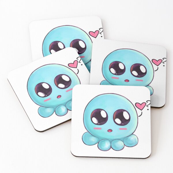 Item preview, Cute blue octopus designed and sold by DeVergilia.