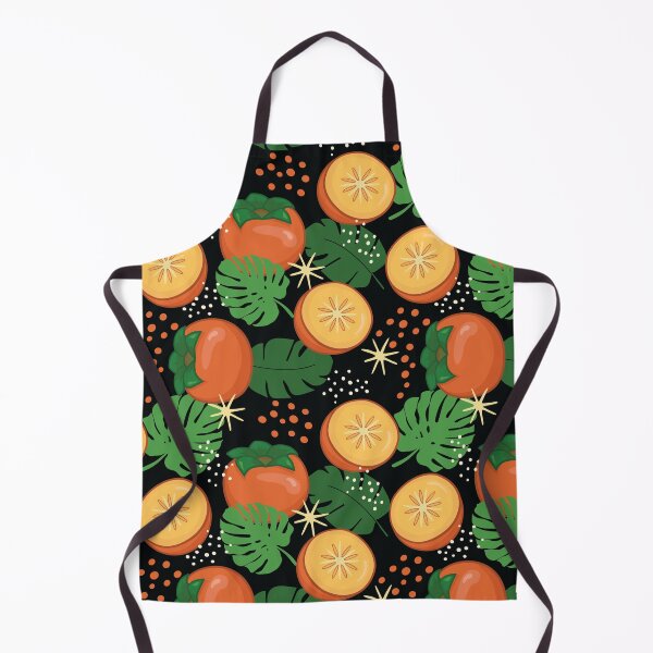 Item preview, Persimmon Black Pattern designed and sold by Krapka.