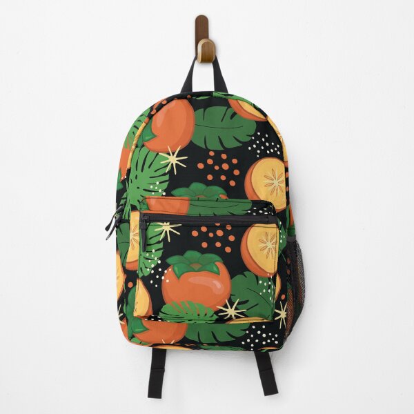 Item preview, Persimmon Black Pattern designed and sold by Krapka.