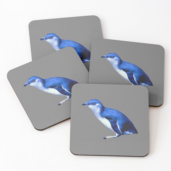 Item preview, SBP Little Blue Penguin (Grey #808080 background)  designed and sold by SBPenguins.