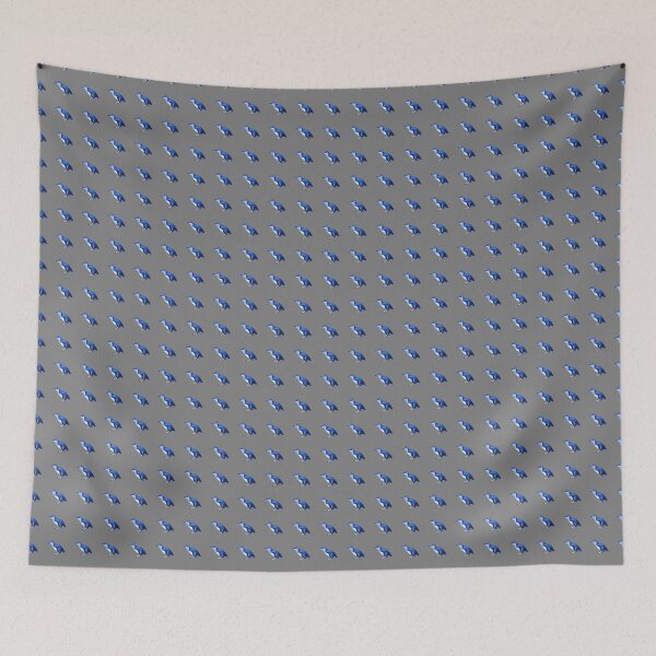 Item preview, SBP Little Blue Penguin (Grey #808080 background)  designed and sold by SBPenguins.