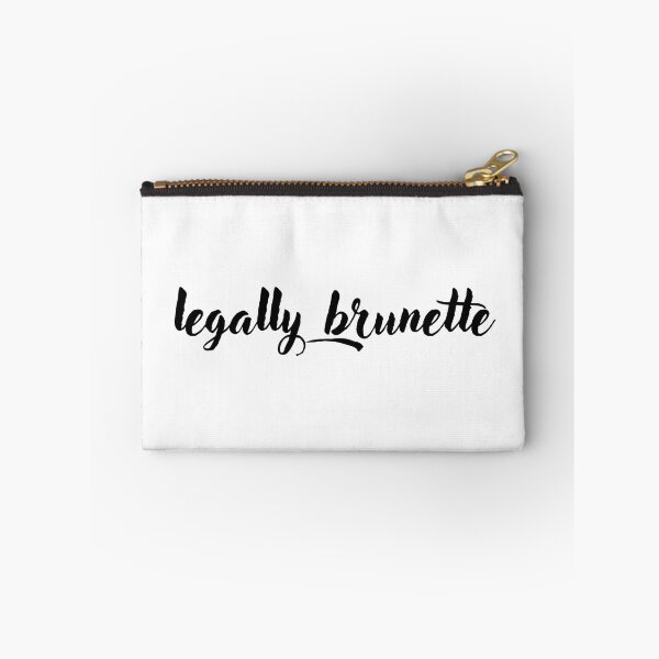 Item preview, legally brunette - simple typography designed and sold by CollageHeaven.